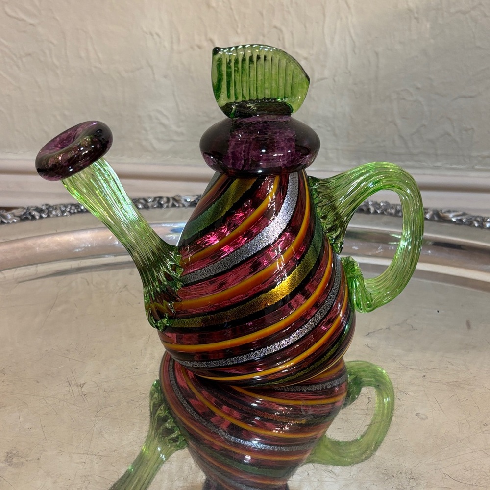 SIGNED Ken and Ingrid Hanson teapot